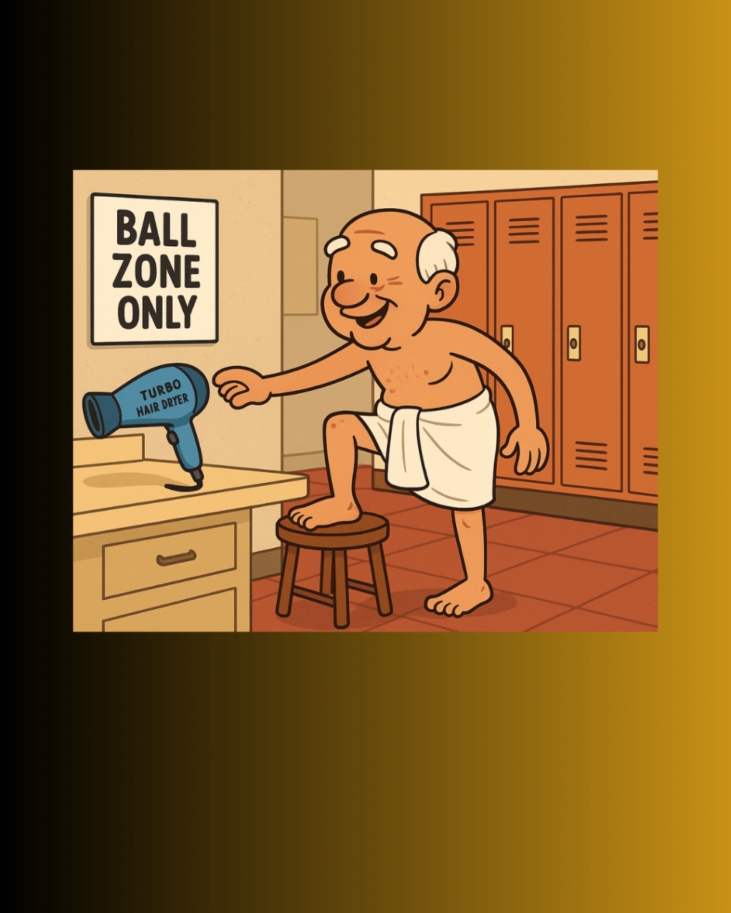 Why Are You Blow-Drying Your Balls Where I Can See&nbsp;You?